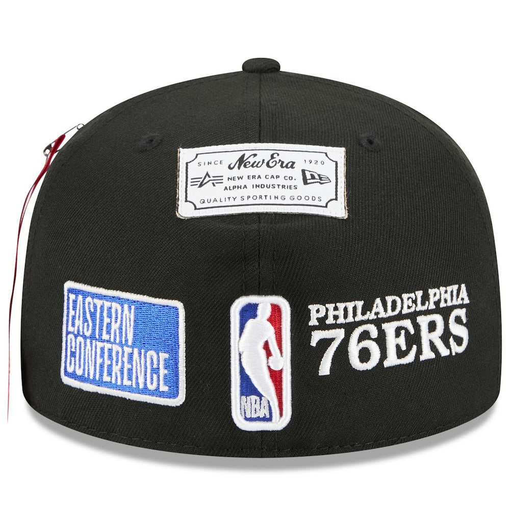 Philadelphia 76ers x Alpha Industries 59FIFTY Fitted Hat - Black discount