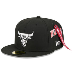 Chicago Bulls x Alpha Industries 59FIFTY Fitted Hat - Black online