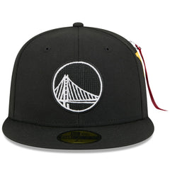 Golden State Warriors x Alpha Industries 59FIFTY Fitted Hat sale - Black on sale