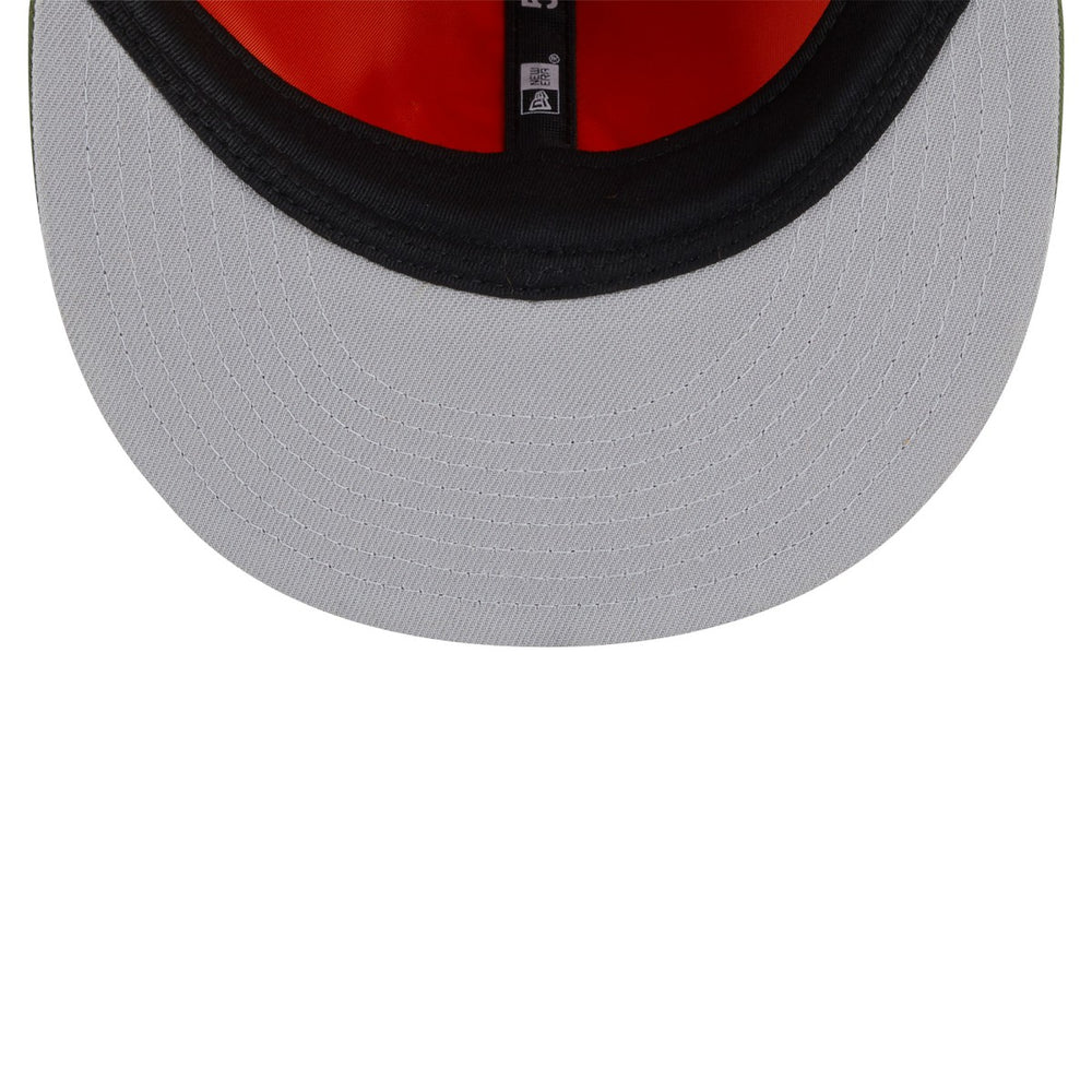 Los Angeles Lakers x Alpha Industries Dog Ear 59FIFTY Fitted Hat - Olive sale