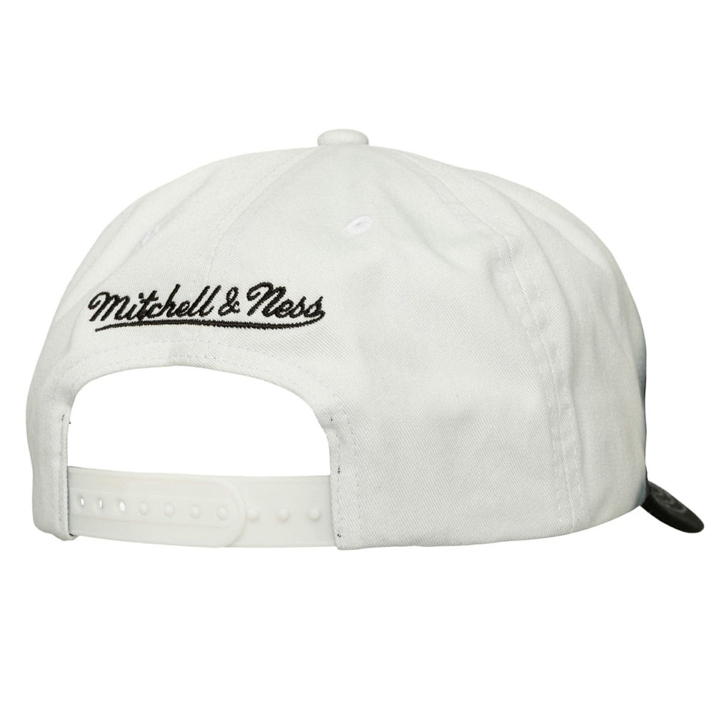 Miami Heat Dip Dye Pro Crown Adjustable Hat - Black/White shop