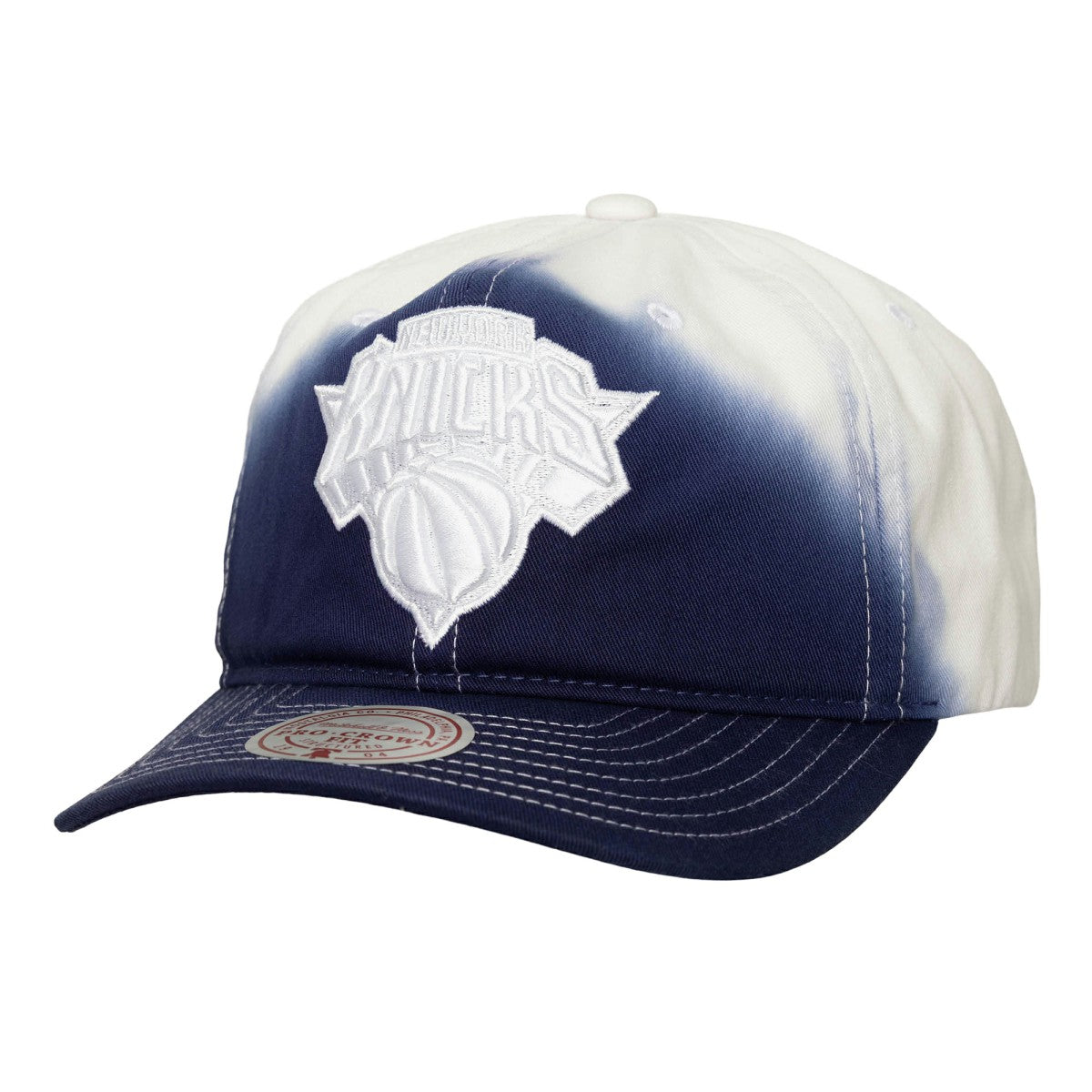 New York Knicks Dip Dye Pro Crown Adjustable Hat - Royal/White for sale