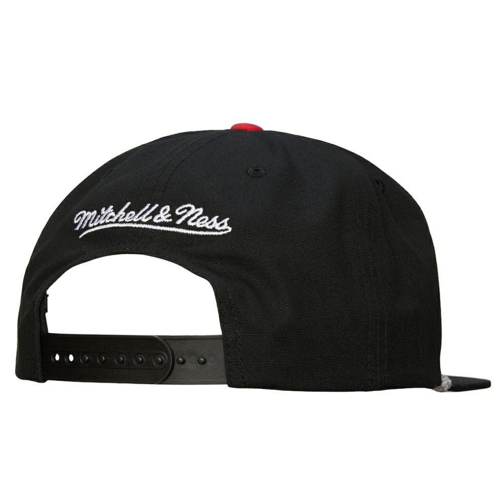 Chicago Blackhawks Mitchell & Ness Ascend Deadstock Snapback Hat - Black Hats