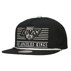 Los Angeles Kings Mitchell & Ness Ascend Deadstock Snapback Hat - Black Hats