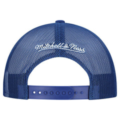 Toronto Maple Leafs Mitchell & Ness Gridlock Trucker Adjustable Hat - White/Blue Hats