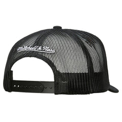 Los Angeles Kings Mitchell & Ness Gridlock Trucker Adjustable Hat - White/Black Hats