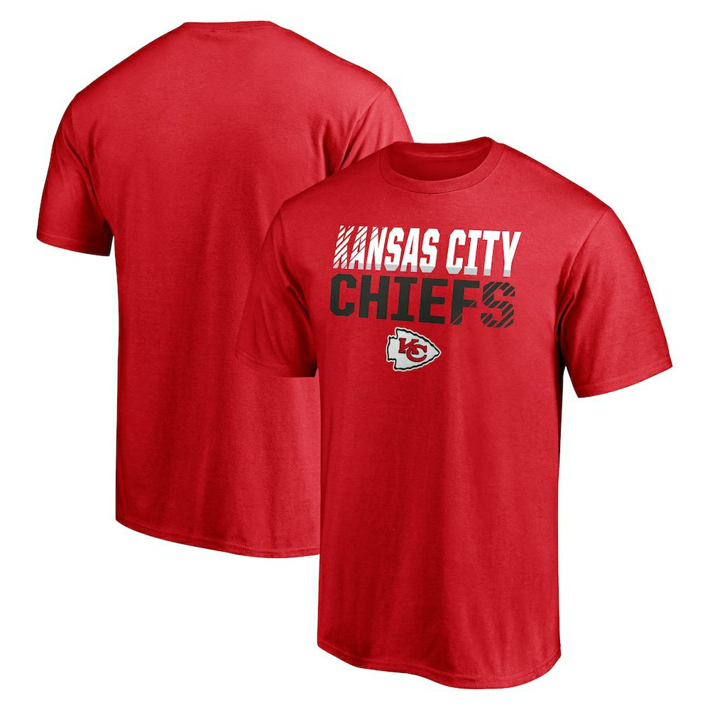 Kansas City Chiefs Stripes T-Shirt - Red outlet