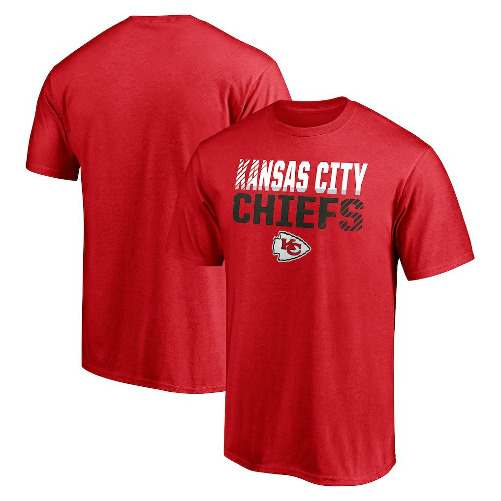 Kansas City Chiefs Stripes T-Shirt - Red outlet