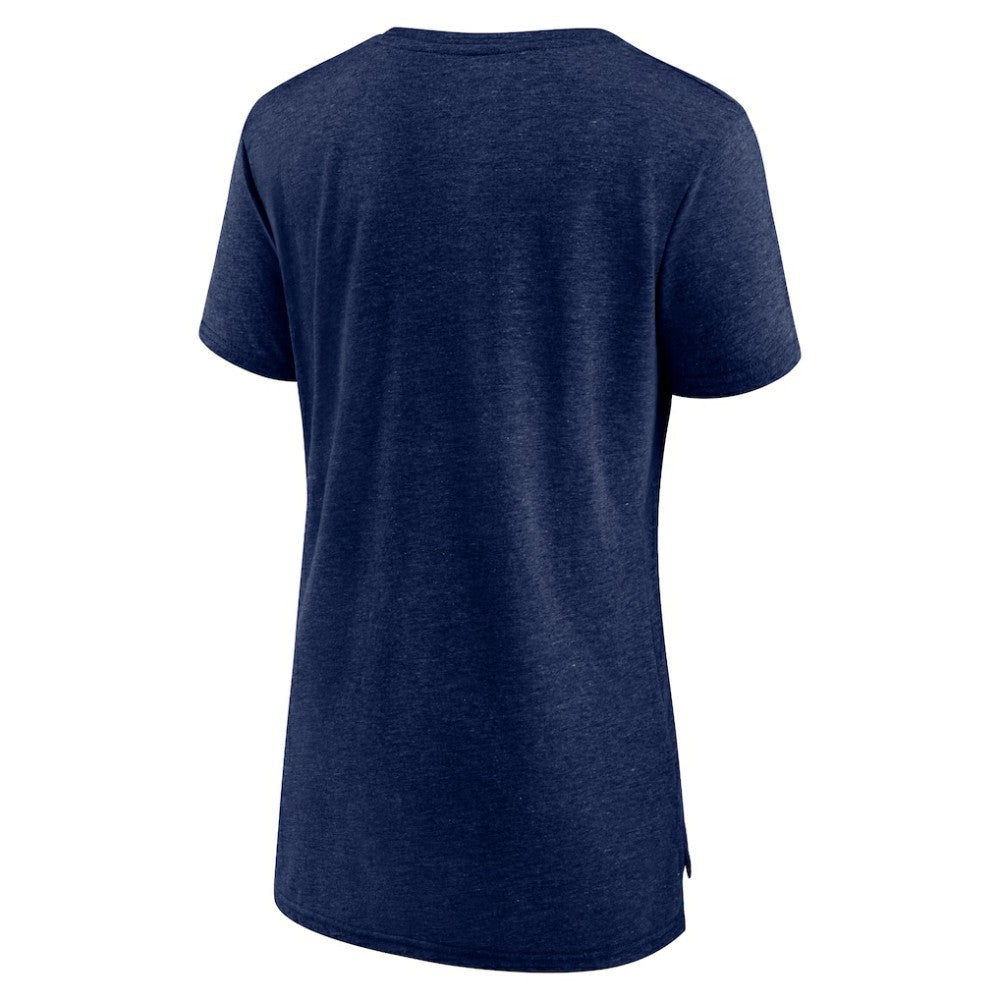 Buffalo Sabres Women's Hit the Ice Tri-Blend T-Shirt - Navy T-shirts