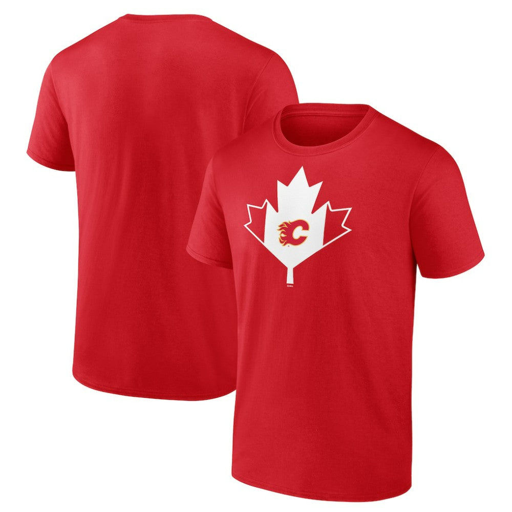 Calgary Flames Canada Day T-Shirt - Red T-shirts