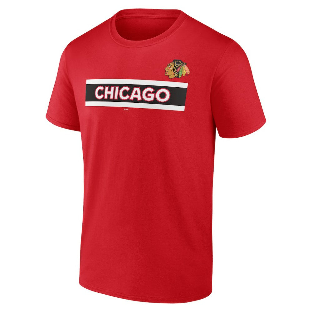Chicago Blackhawks Jersey Inspired T-Shirt - Red T-shirts