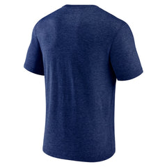 Edmonton Oilers Represent Tri-Blend T-Shirt - Navy T-shirts