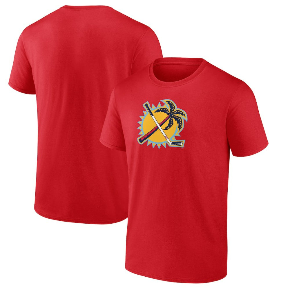 Florida Panthers Primary Logo T-Shirt - Red T-shirts