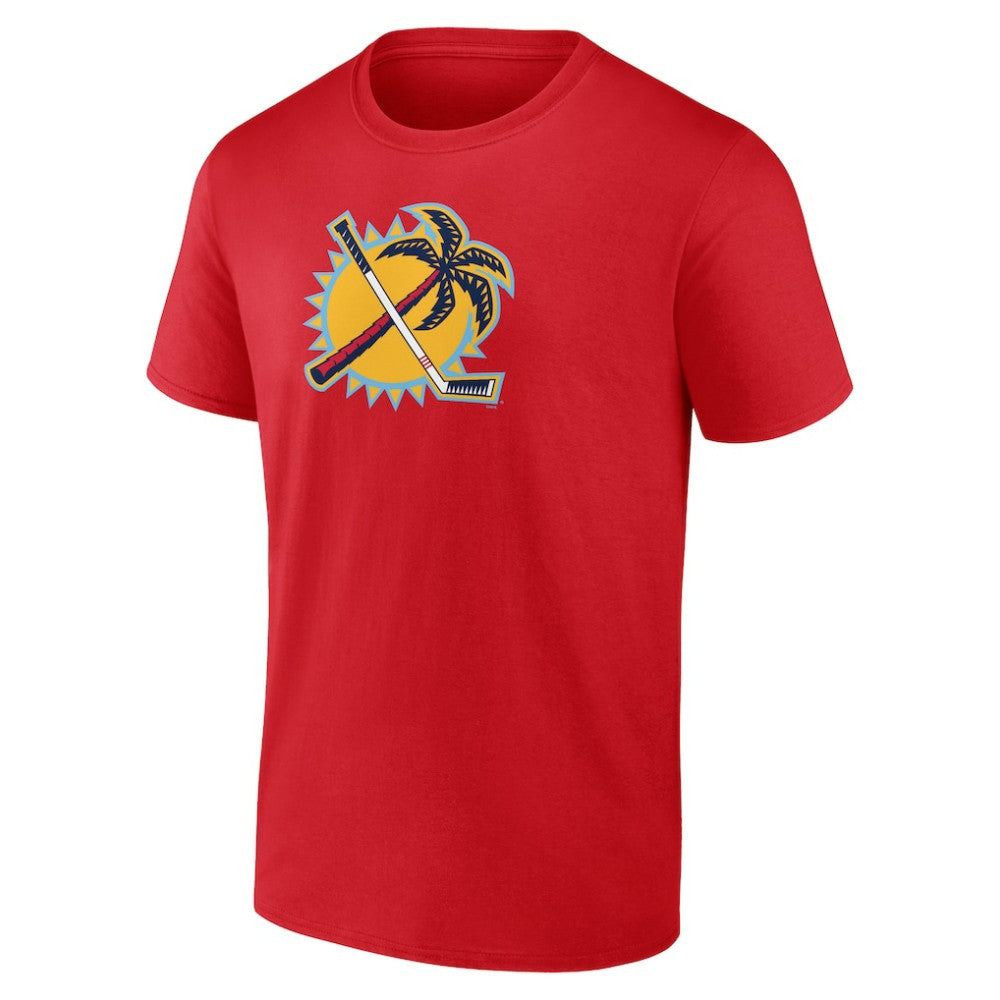 Florida Panthers Primary Logo T-Shirt - Red T-shirts