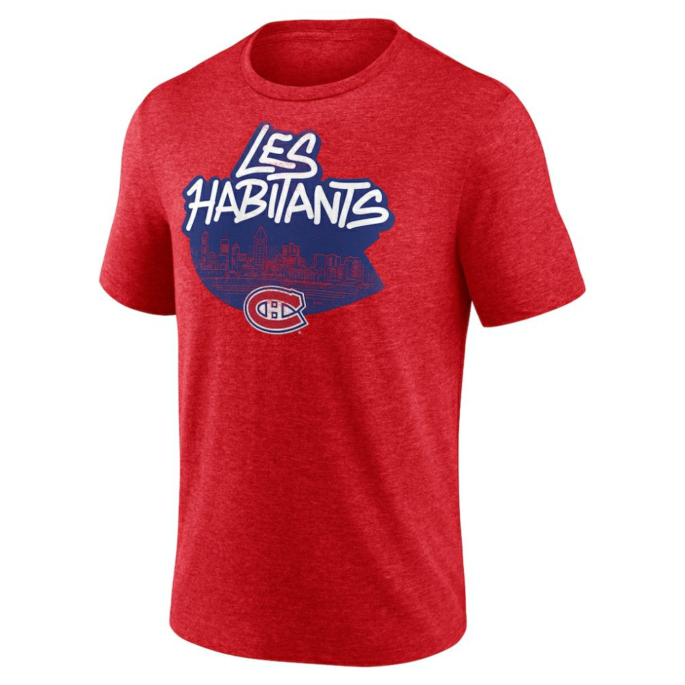 Montreal Canadiens Proclamation Tri-Blend T-Shirt - Red T-shirts