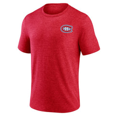 Montreal Canadiens Territorial Tri-Blend T-Shirt - Red T-shirts