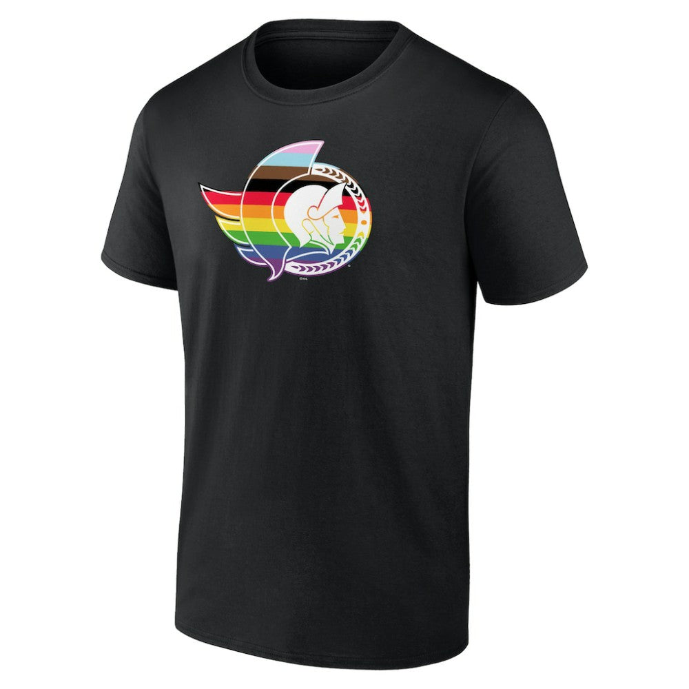 Ottawa Senators NHL Pride T-Shirt - Black T-shirts