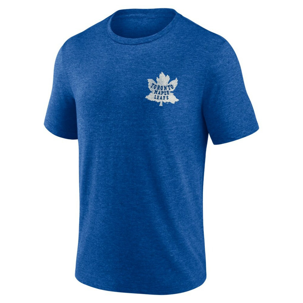 Toronto Maple Leafs Earnest Will Tri-Blend T-Shirt - Blue T-shirts