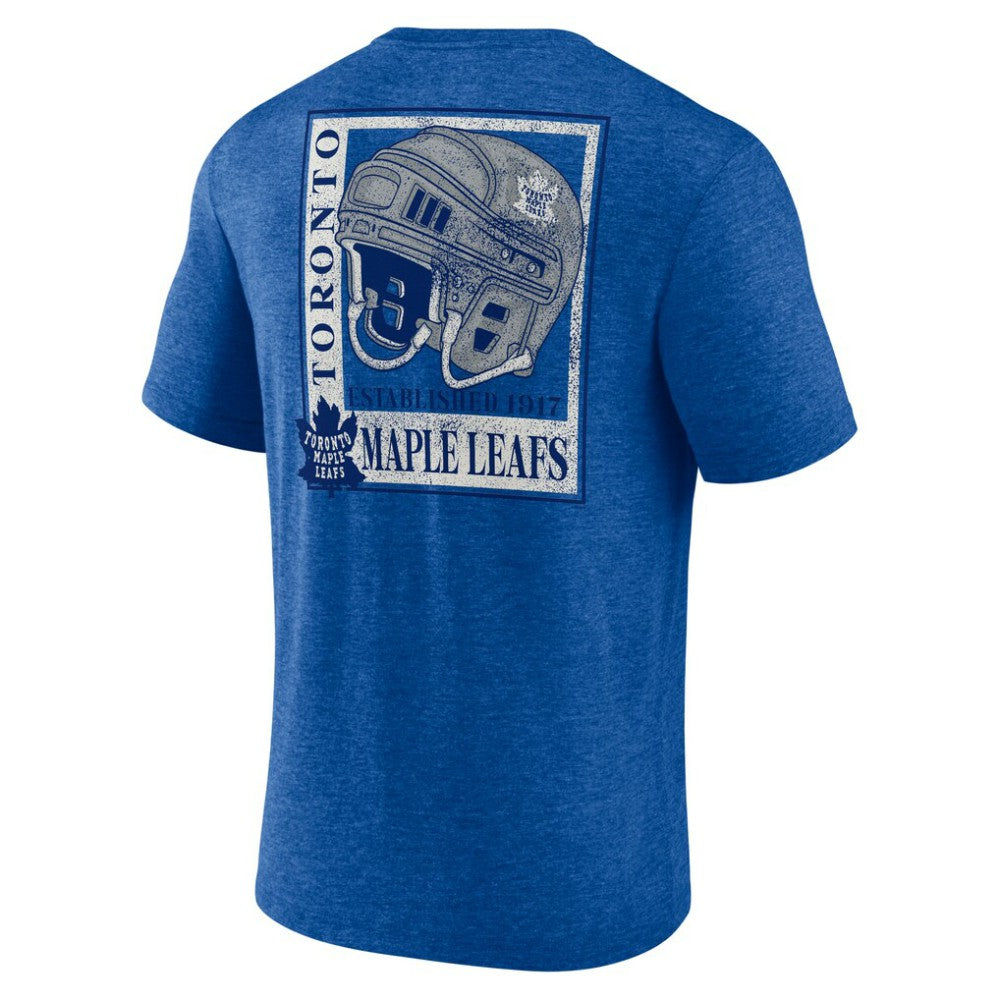 Toronto Maple Leafs Earnest Will Tri-Blend T-Shirt - Blue T-shirts