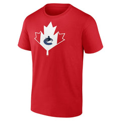 Vancouver Canucks Canada Day T-Shirt - Red T-shirts