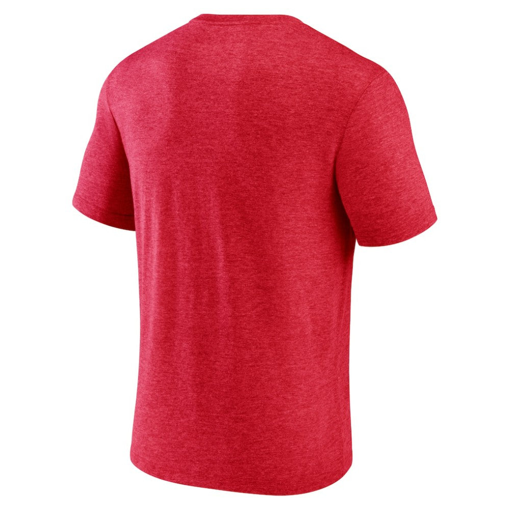 Vancouver Canucks Represent Tri-Blend T-Shirt - Red T-shirts