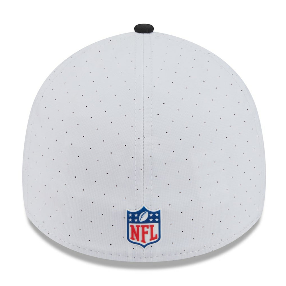 Atlanta Falcons New Era 2025 NFL Training Camp 39THIRTY Flex Hat - White/Black outlet