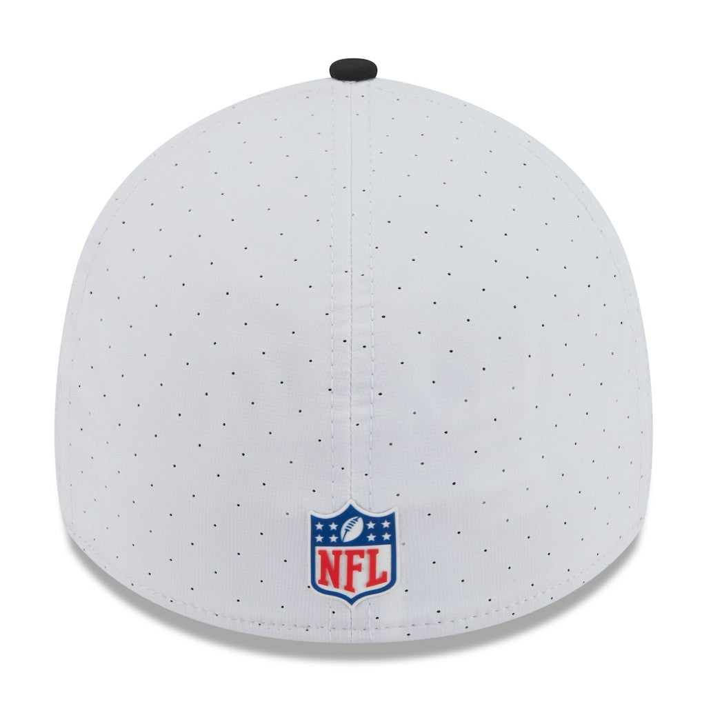 Cincinnati Bengals New Era 2025 NFL Training Camp 39THIRTY Flex Hat - White/Black cheap