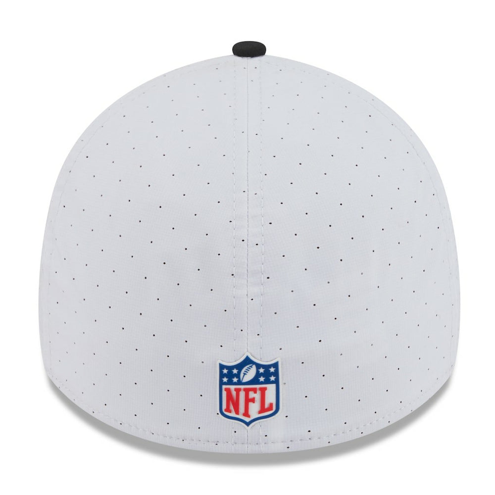 Cincinnati Bengals New Era 2025 NFL Training Camp 39THIRTY Flex Hat - White/Black cheap
