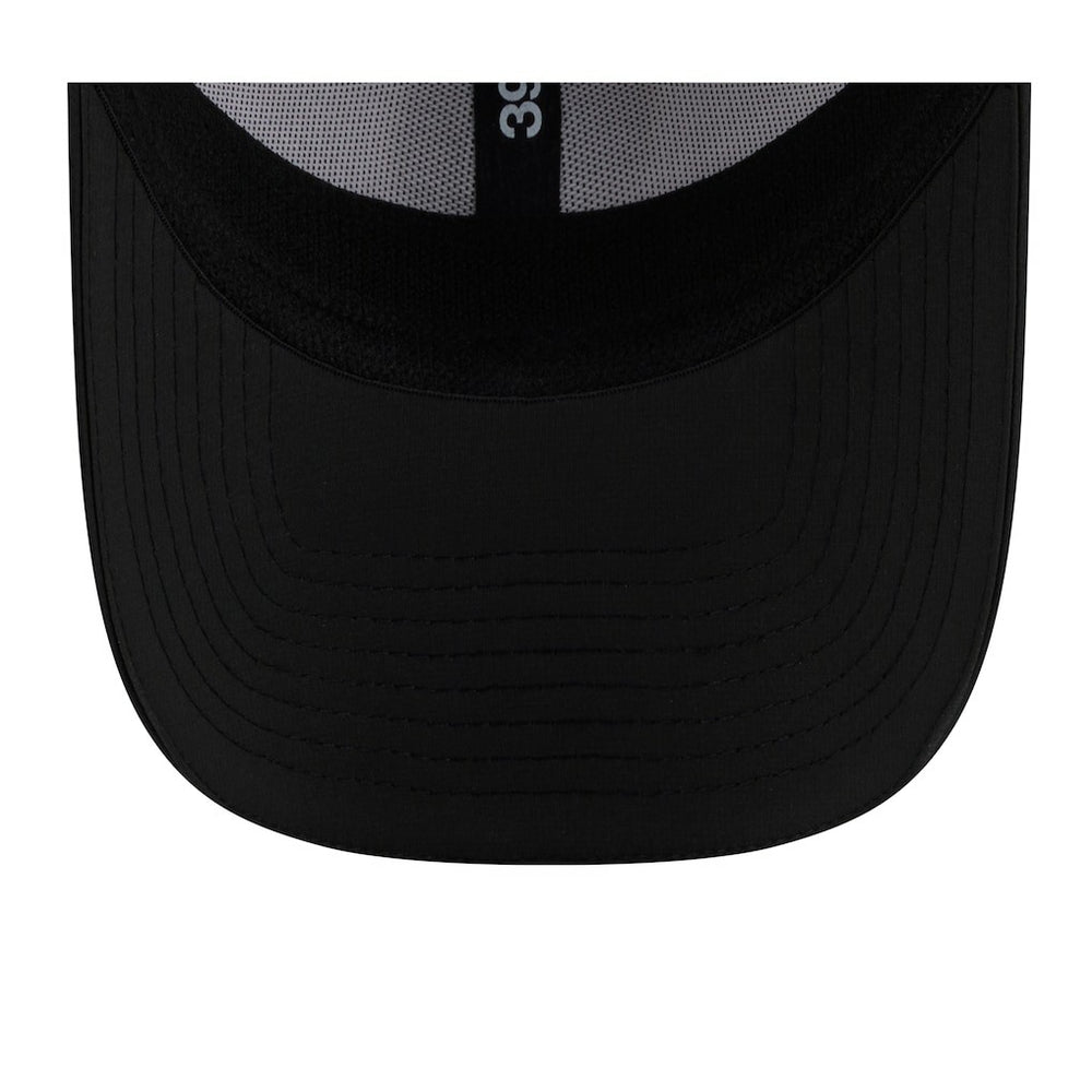 Jacksonville Jaguars New Era 2025 NFL Training Camp Throwback Logo 39THIRTY Flex Hat - White/Black sale