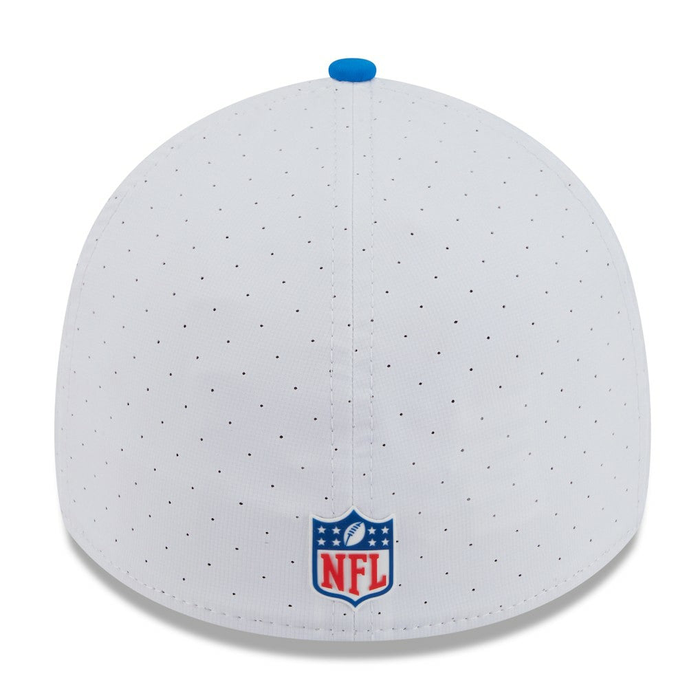 Detroit Lions New Era 2025 NFL Training Camp 39THIRTY Flex Hat - White/Blue online