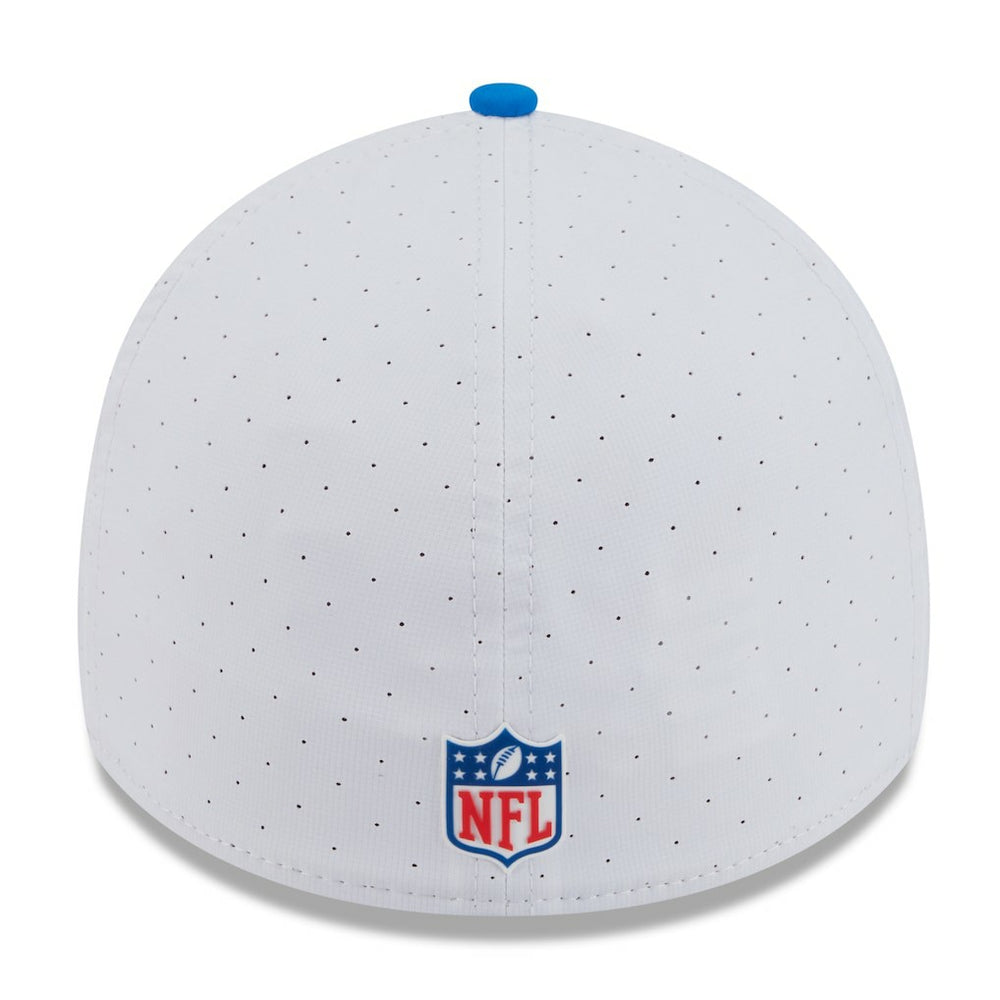 Detroit Lions New Era 2025 NFL Training Camp 39THIRTY Flex Hat - White/Blue online