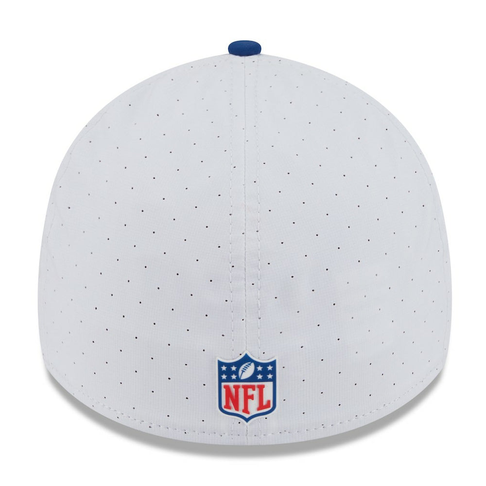 Indianapolis Colts New Era 2025 NFL Training Camp 39THIRTY Flex Hat - White/Royal online