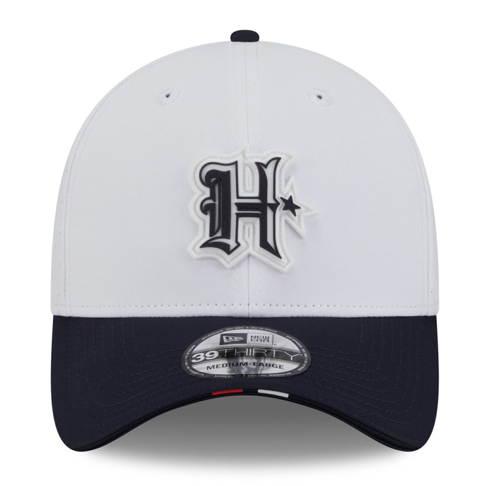 Houston Texans New Era 2025 NFL Training Camp 39THIRTY Flex Hat - White/Navy online