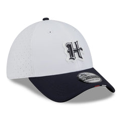 Houston Texans New Era 2025 NFL Training Camp 39THIRTY Flex Hat - White/Navy online