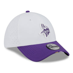 Minnesota Vikings New Era 2025 NFL Training Camp 39THIRTY Flex Hat - White/Purple cheap