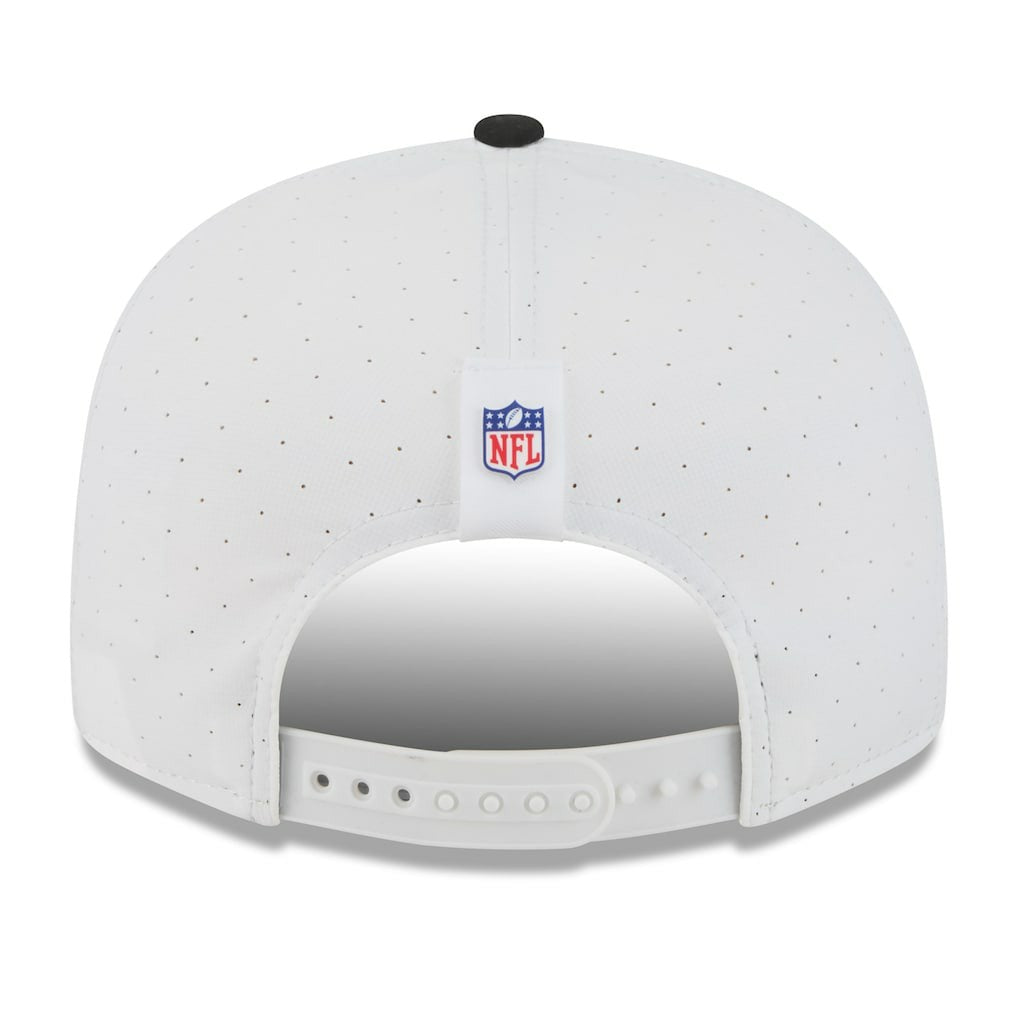 Pittsburgh Steelers New Era 2025 NFL Training Camp Split Panel 9FIFTY Snapback Hat - White/Black outlet