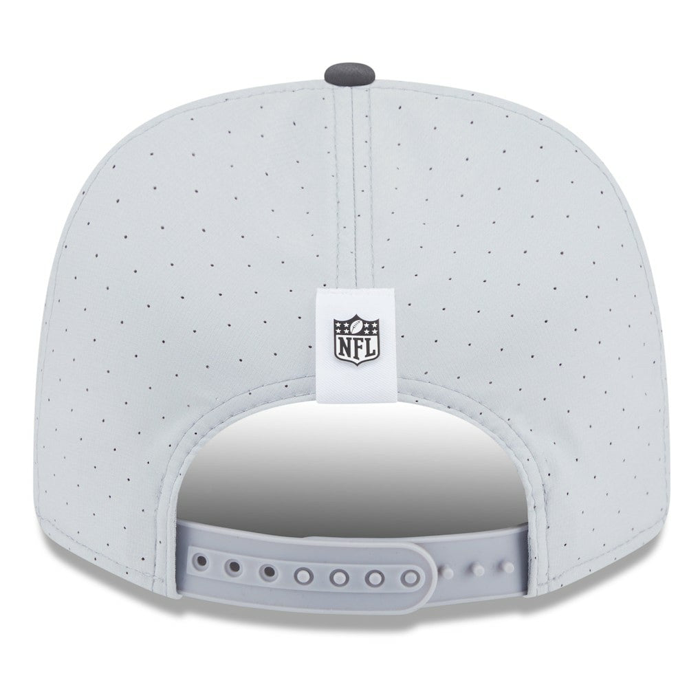 Las Vegas Raiders New Era 2025 NFL Training Camp 9SEVENTY Adjustable Hat - Gray/Graphite for sale