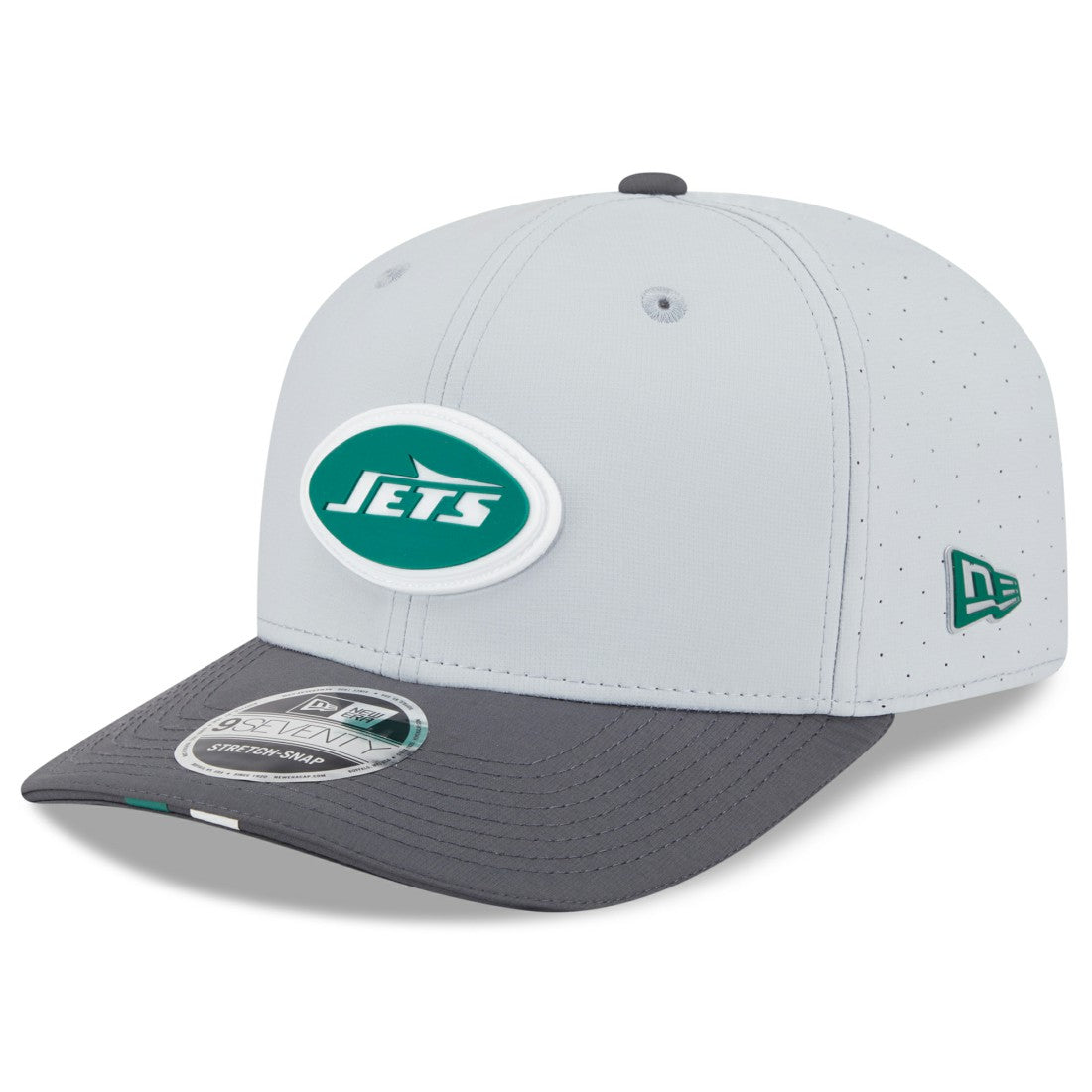 New York Jets New Era 2025 NFL Training Camp 9SEVENTY Adjustable Hat - Gray/Graphite sale