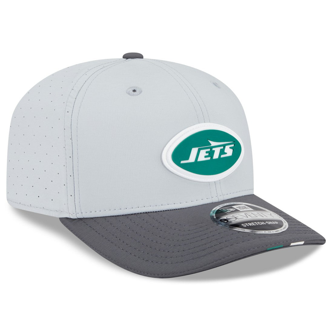 New York Jets New Era 2025 NFL Training Camp 9SEVENTY Adjustable Hat - Gray/Graphite sale