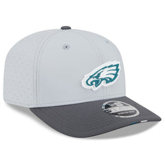 Philadelphia Eagles New Era 2025 NFL Training Camp 9SEVENTY Adjustable Hat - Gray/Graphite discount