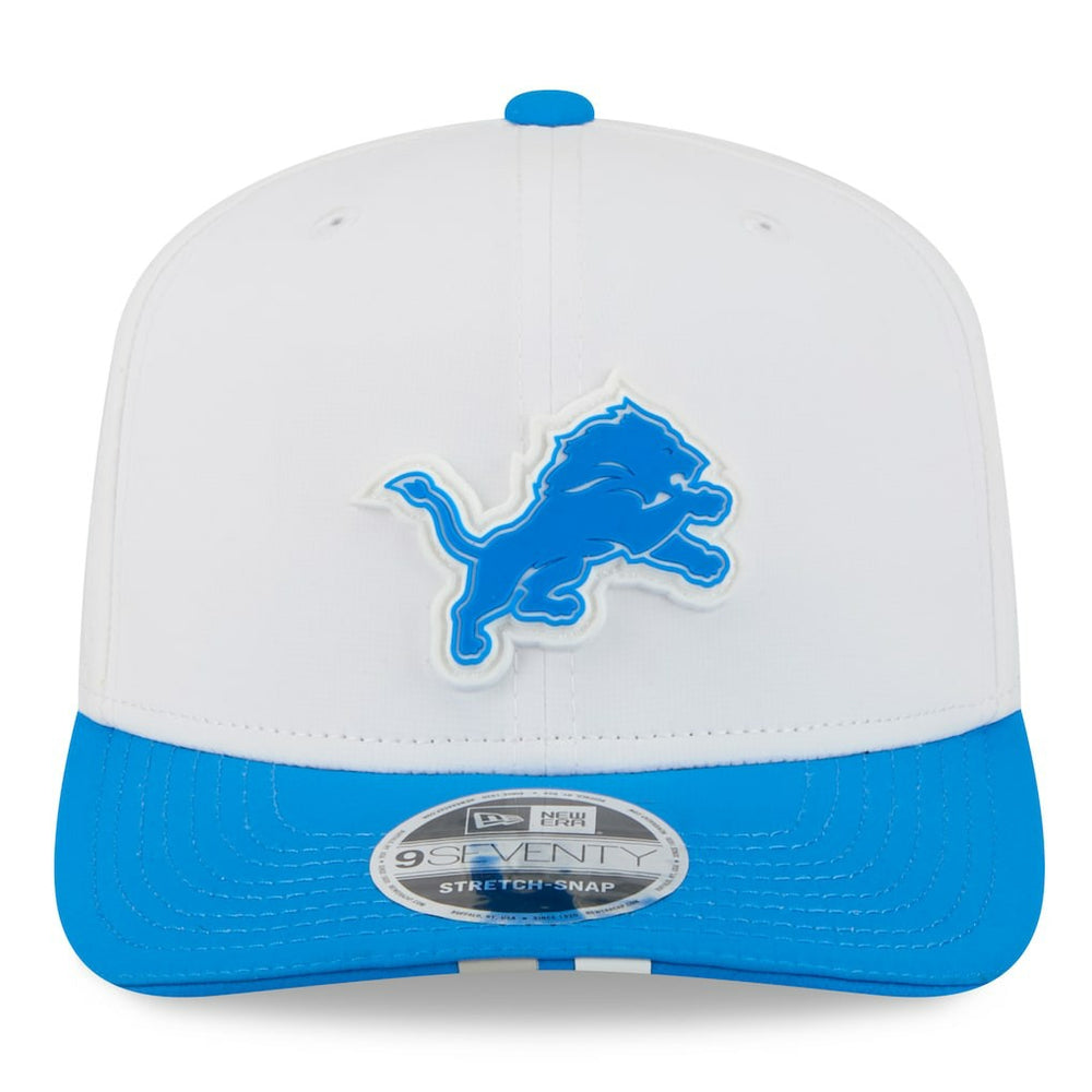 Detroit Lions New Era 2025 NFL Training Camp 9SEVENTY Adjustable Hat - White/Blue online