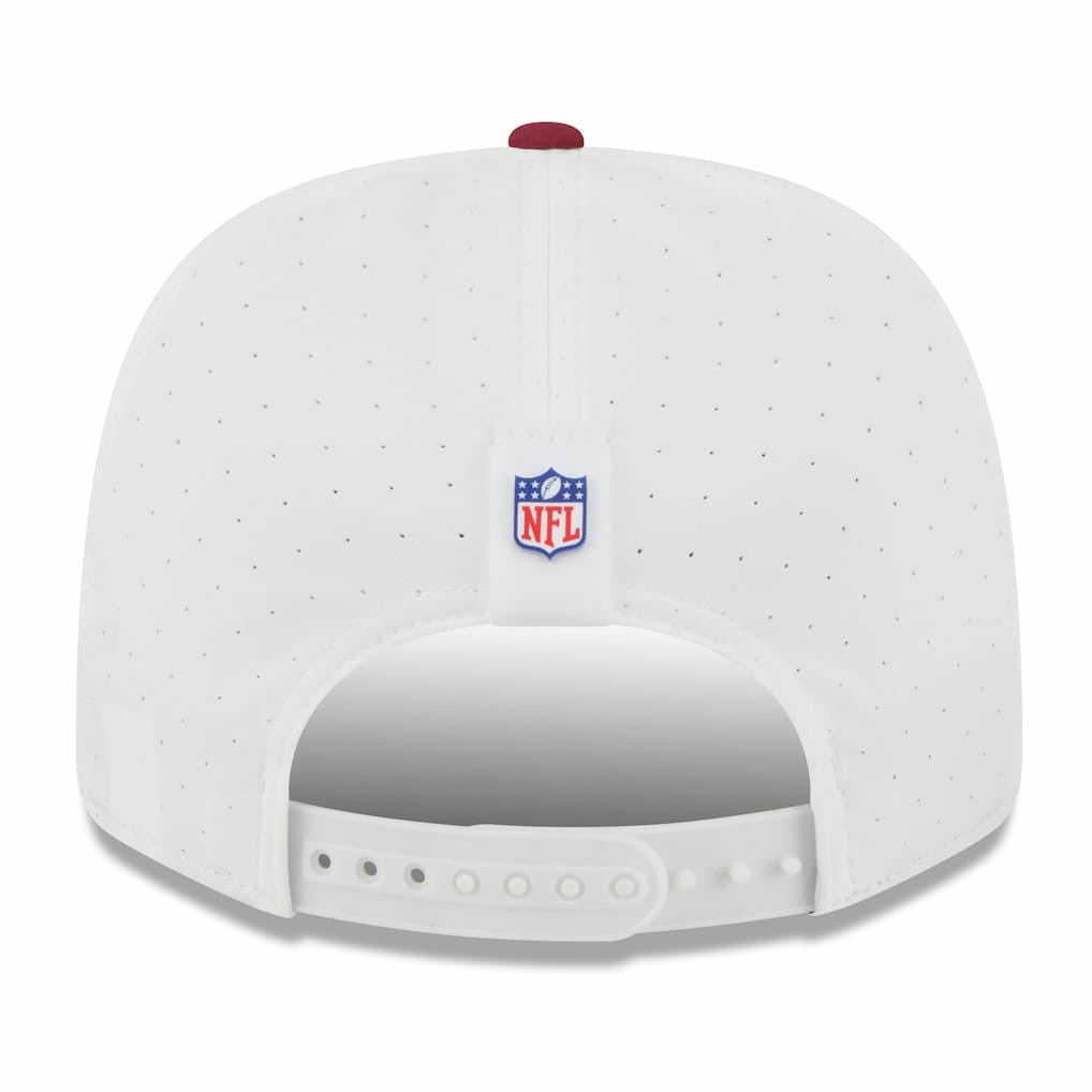 Washington Commanders New Era 2025 NFL Training Camp 9SEVENTY Adjustable Hat - White/Burgundy on sale
