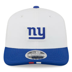New York Giants New Era 2025 NFL Training Camp 9SEVENTY Adjustable Hat - White/Royal cheap