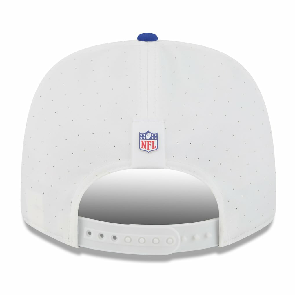 New York Giants New Era 2025 NFL Training Camp 9SEVENTY Adjustable Hat - White/Royal cheap