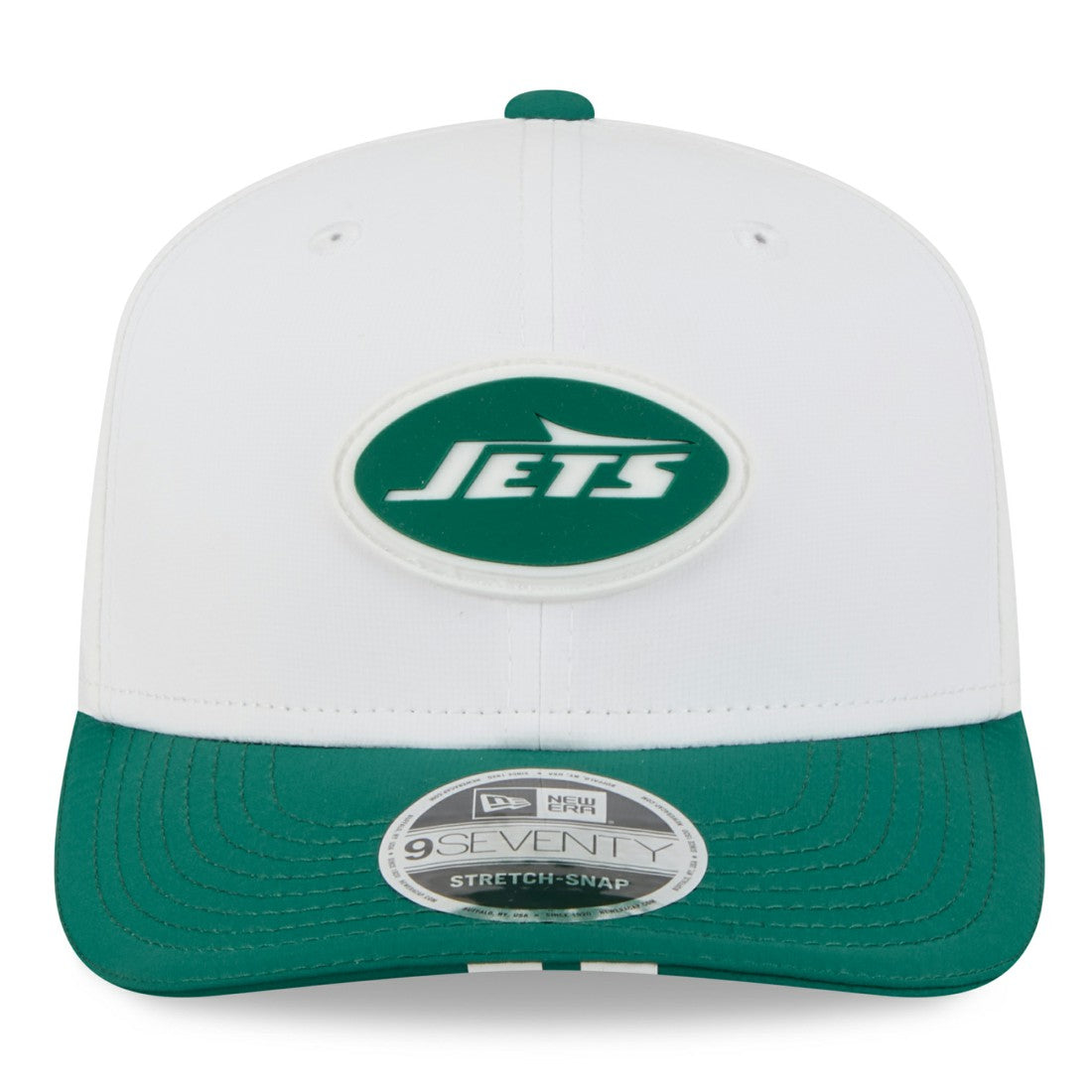 New York Jets New Era 2025 NFL Training Camp 9SEVENTY Adjustable Hat - White/Green outlet