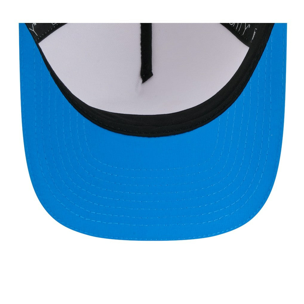 Detroit Lions New Era 2025 NFL Training Camp A-Frame 9FORTY Adjustable Hat - White/Blue discount