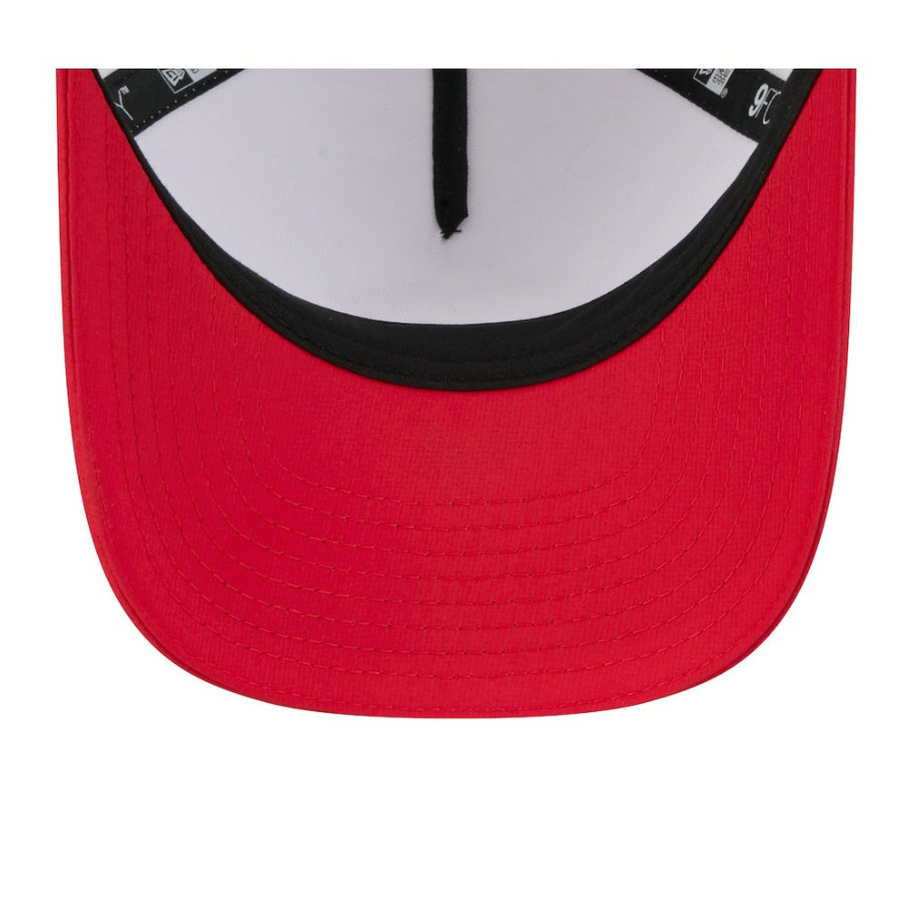 Kansas City Chiefs New Era 2025 NFL Training Camp A-Frame 9FORTY Adjustable Hat - White/Red sale