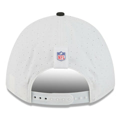 Las Vegas Raiders New Era 2025 NFL Training Camp A-Frame 9FORTY Adjustable Hat - White/Black discount