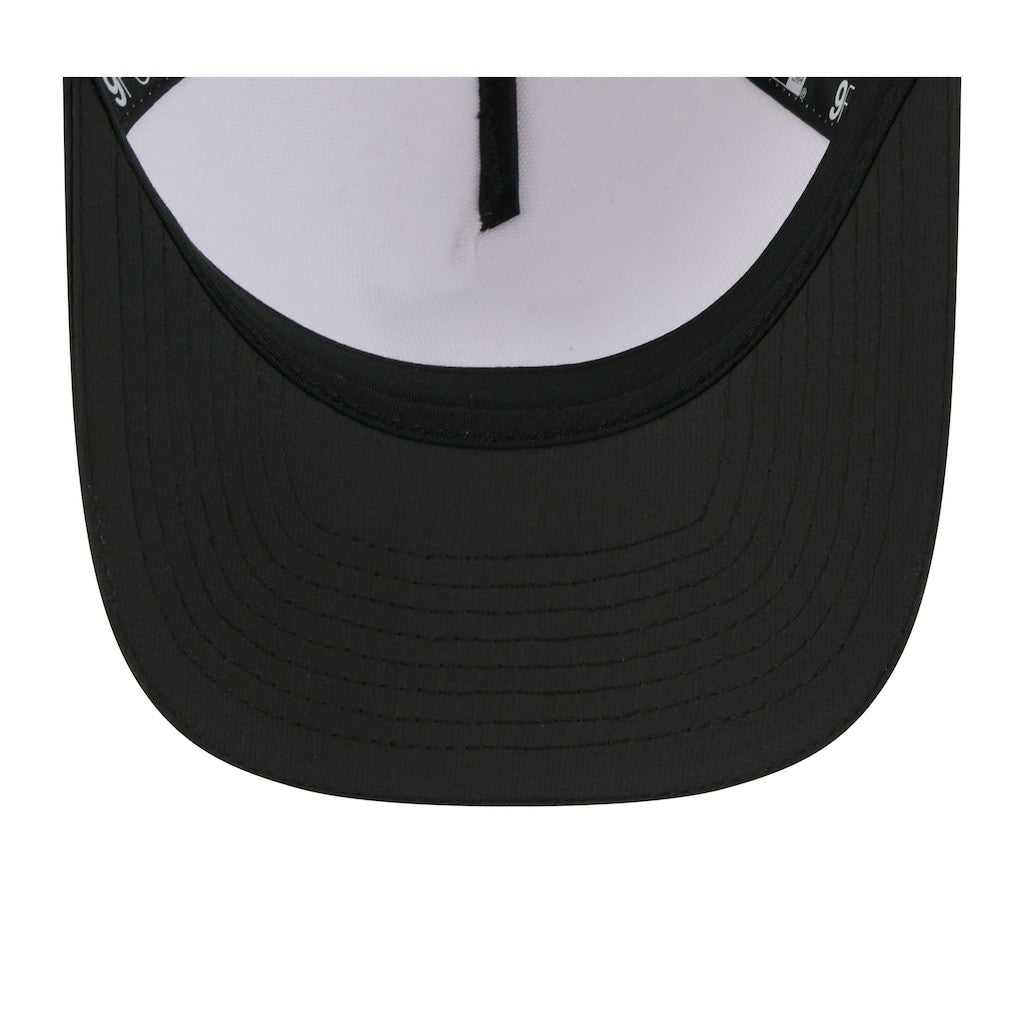 Las Vegas Raiders New Era 2025 NFL Training Camp A-Frame 9FORTY Adjustable Hat - White/Black discount