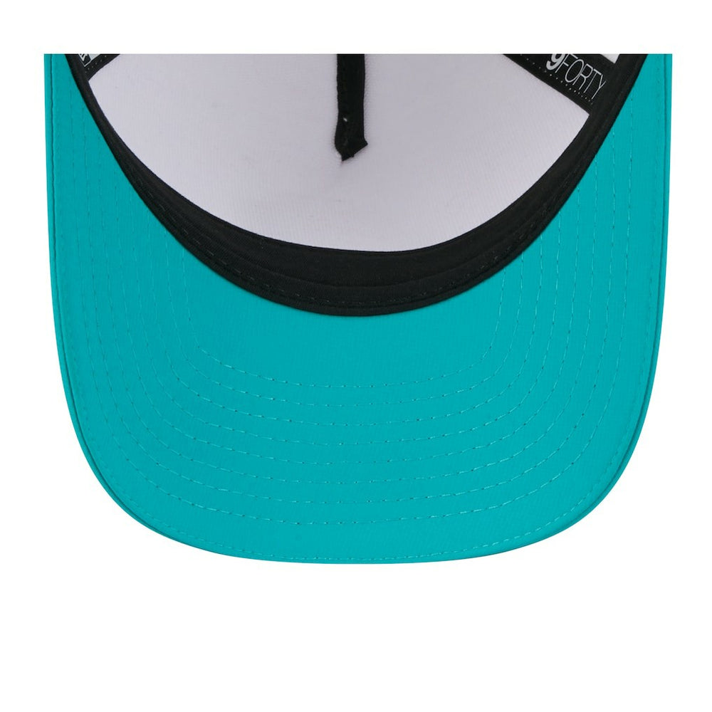 Miami Dolphins New Era 2025 NFL Training Camp A-Frame 9FORTY Adjustable Hat - White/Aqua online